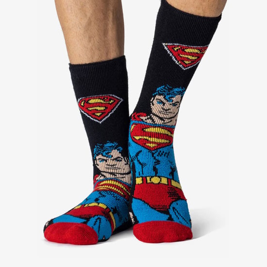Calcetines Superman para hombre | Calentadores Lite | DC Universe Calcetines Térmicos Novedosos para Invierno - Superman - Image 3