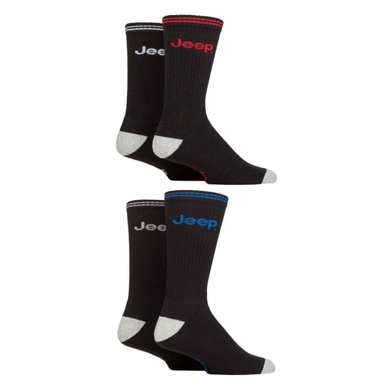 Calcetines de compresión para hombres - Paquete de 4 calcetines deportivos para correr - Image 3