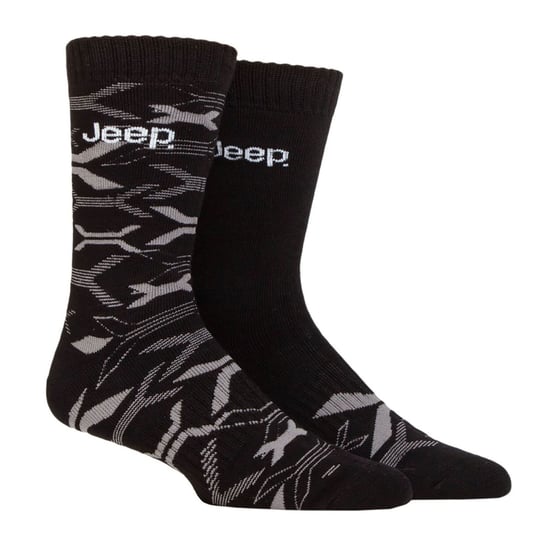 Calcetines Bamboo para hombre, suaves y transpirables, acolchados y gruesos, estilo acanalado - Negro / Carboncillo - Image 3
