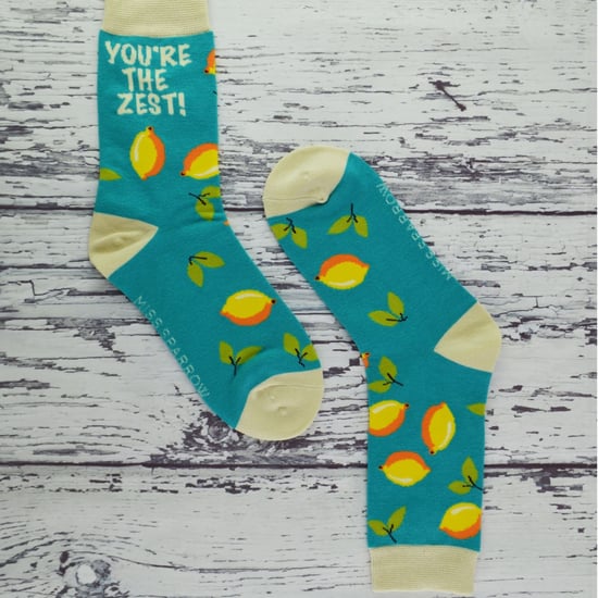 Calcetines de bambú con diseño divertido de sandía, aguacate y limones - Sandía (Rosa) - Image 4