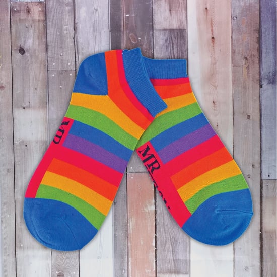 Calcetines de Bambú Arco Iris para Hombre | Mr Heron | Calcetines de rayas de colores - Arco Iris - Image 5