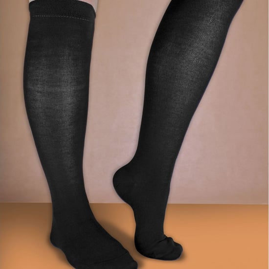 6 Pares de Calcetines Largos de Bambú para Mujer - Azul Marino - Image 3