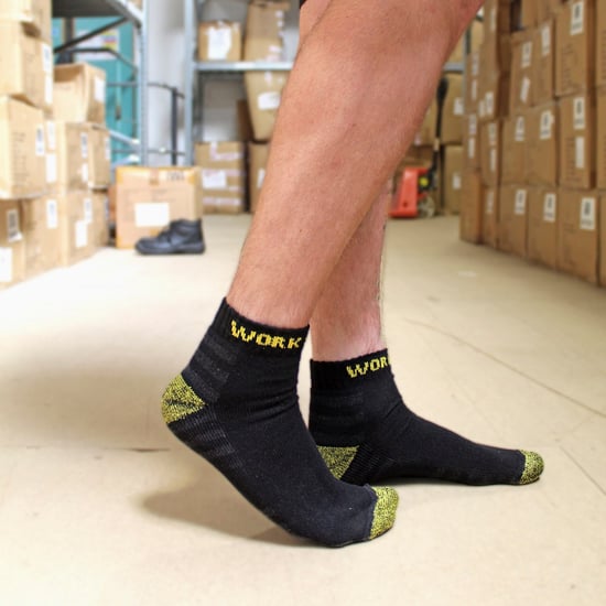 15 Pair Multipack Mens Ankle Socks | Low Cut Short Work Socks - 15 Pares - Image 5