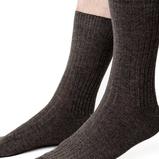 Calcetines de lana para hombre | Steven | Calcetines calientes transpirables para invierno - Charcoal - Image 2