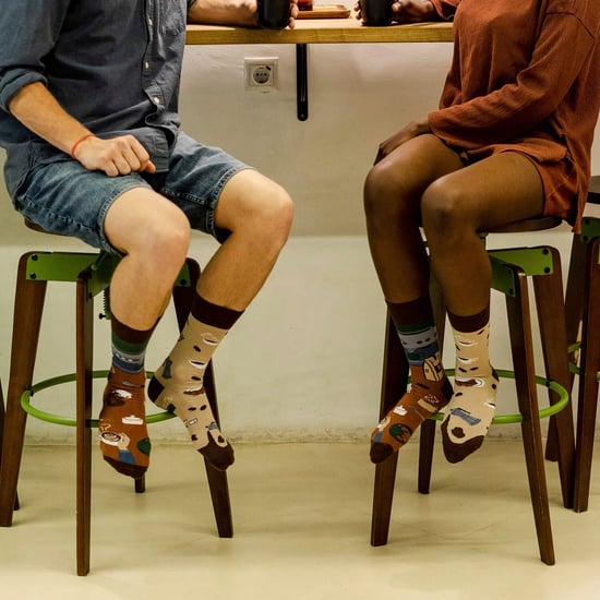 SPOX SOX - Calcetines de colores para hombre y mujer - Café - Image 5