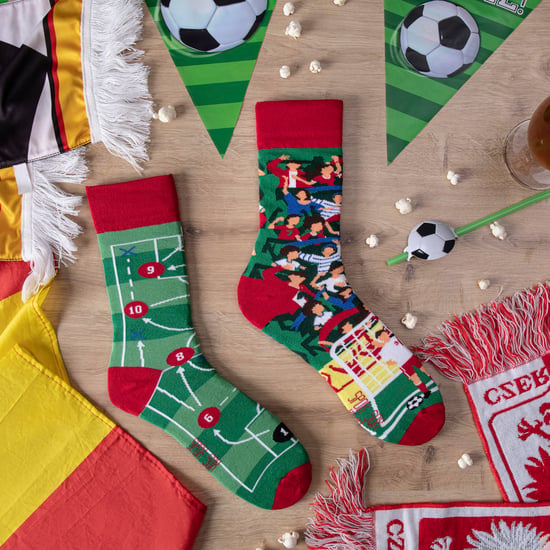 SPOX SOX - Calcetines Desparejados para Hombre y Mujer - Fútbol - Image 3