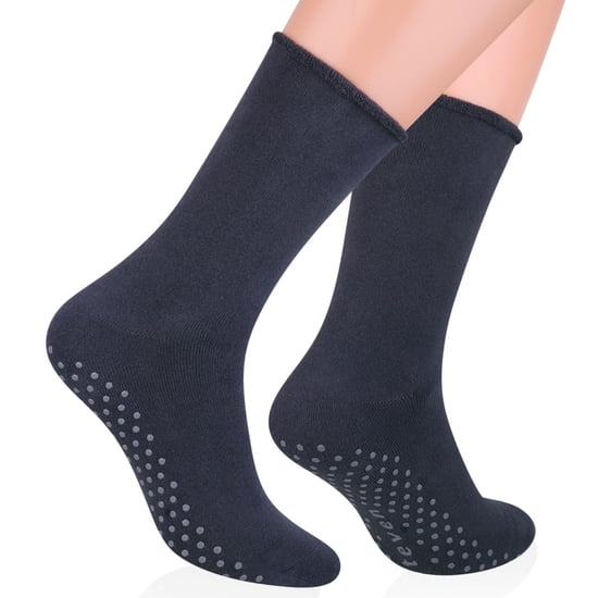 Calcetines de Algodón para Hombre | Steven | Calcetines Casual Lisos con Pinzas - Negro - Image 5