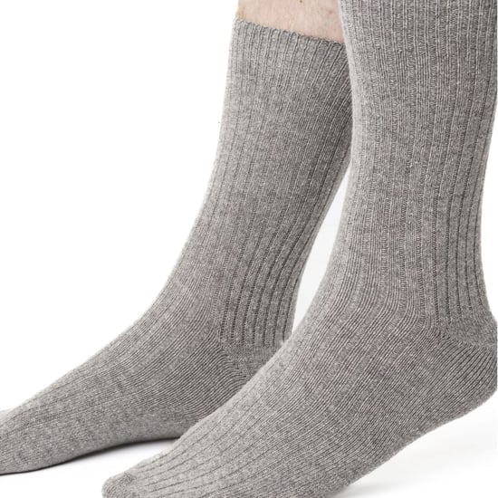 3 Pares de Calcetines de Lana para Hombre - Gris Claro - Image 3