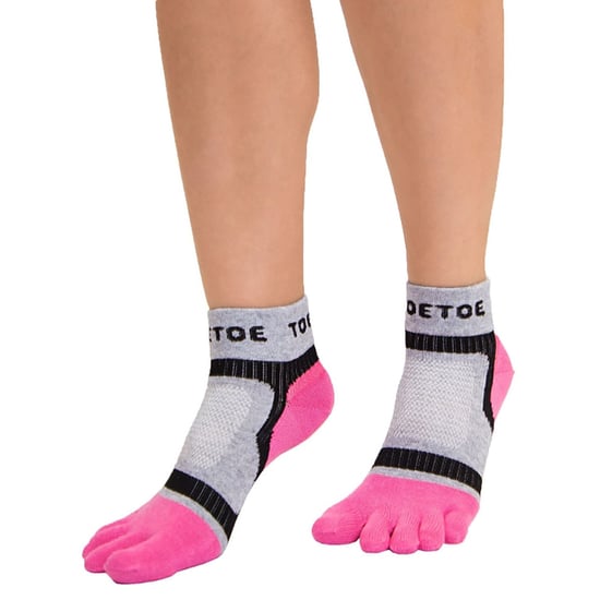 TOETOE - Calcetines Bajos Deportivos Transpirables para Hombre y Mujer - Rosa - Image 4
