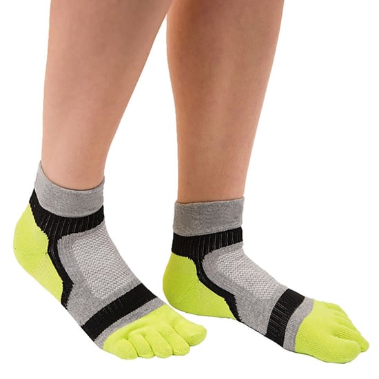 TOETOE - Calcetines Bajos Deportivos Transpirables para Hombre y Mujer - Verde - Image 3