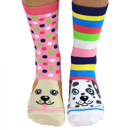 UNITED ODD SOCKS - 6 Pack Ladies Puppy Dog Novelty Cotton Odd Socks in Gift Box - Paws - Image 4