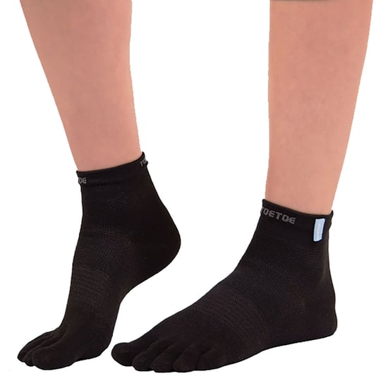 TOETOE - Calcetines de entrenamiento para hombre y mujer - Negro - Image 3