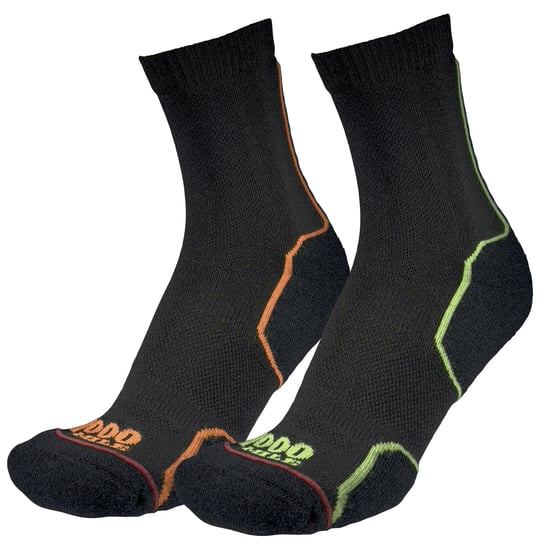 1000 Mile - Calcetines de una capa para hombre Trail Repreve Running Sports Breathable - Negro / Neón - Image 3
