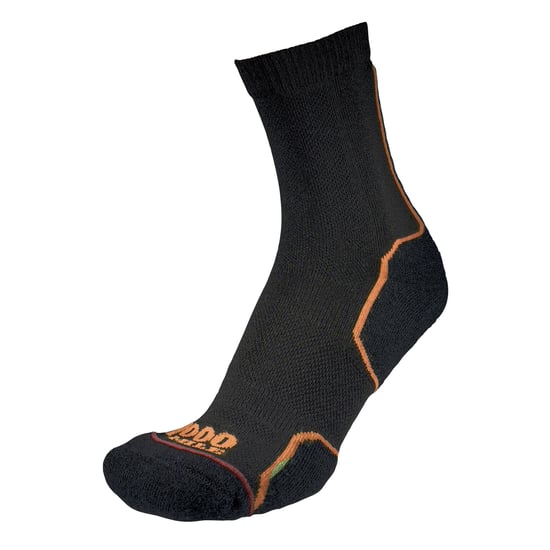 1000 Mile - Calcetines de una capa para hombre Trail Repreve Running Sports Breathable - Negro / Neón - Image 5