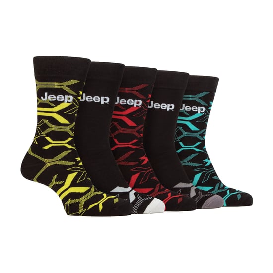 Calcetines de bambú transpirables para hombres: Paquete de 5 para uso diario y vestir - Image 1