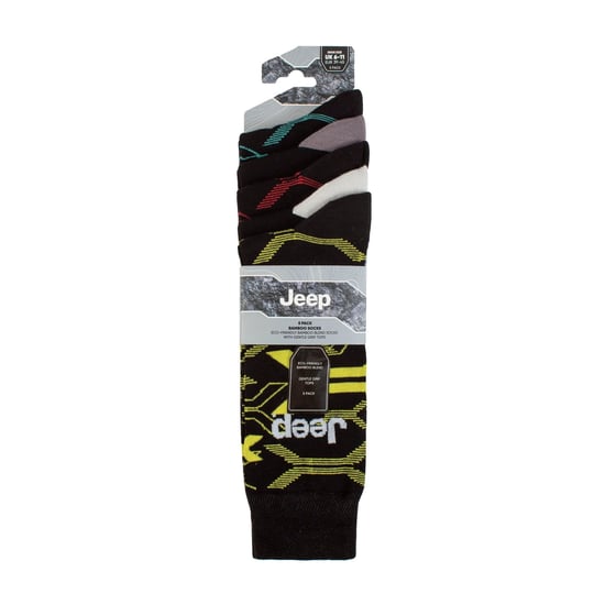 Calcetines de bambú transpirables para hombres: Paquete de 5 para uso diario y vestir - Image 2
