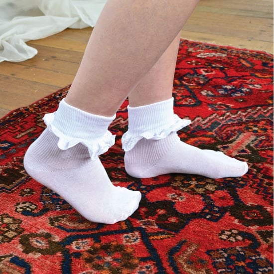 24 Pares Multipack Calcetines de Encaje para Niñas | Calcetines de Algodón Blanco con Volantes | Ideal para el Uniforme Escolar - Blanco - Image 4