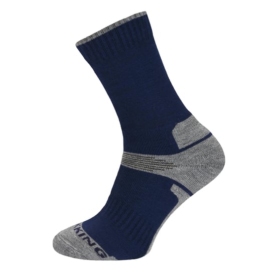 3 Pair Multipack Kids Merino Wool Hiking Socks | Calcetines ligeros anti ampollas para niños y niñas - Azul marino - Image 3