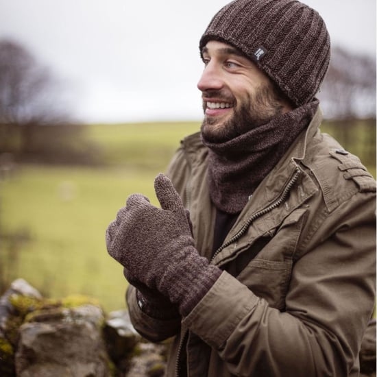 Set de Gorro, Cuello y Guantes para Hombre | Calentadores | Accesorios de Invierno - Azul Marino - Image 5