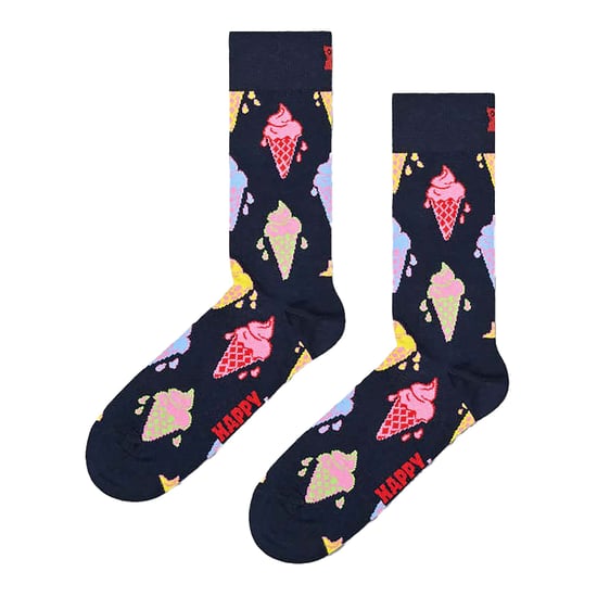 Lote de 3 calcetines unisex Funky Design Giftbox - Azul marino - Image 4