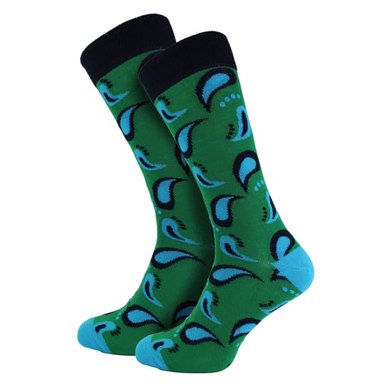 HS by Happy Socks - Pack de 3 Calcetines de Vestir Divertidos - Rayas (Verde) - Image 5