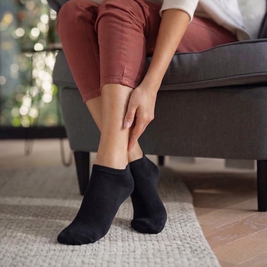 6 Pack Calcetines Diabéticos para Mujer | Calcetines Tobilleros Extra Anchos - Image 4