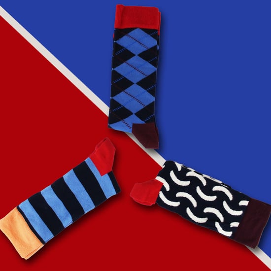 HS by Happy Socks - Pack de 3 Calcetines de vestir Argyle - Argyle (Rojo) - Image 3