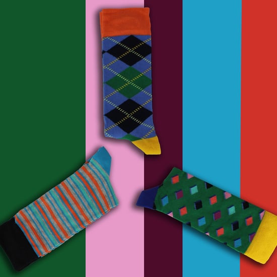 HS by Happy Socks - Pack de 3 Calcetines de Vestir Divertidos - Diamante (Verde) - Image 3