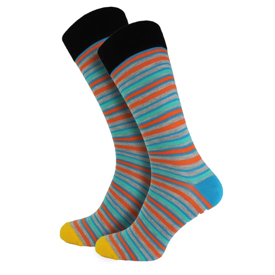 HS by Happy Socks - Pack de 3 Calcetines de Vestir Divertidos - Diamante (Verde) - Image 5