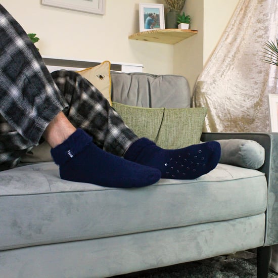 Pack de 3 Calcetines de Cama para Hombre con Agarres | THMO | Calcetines Térmicos Acogedores - Surtidos - Image 5