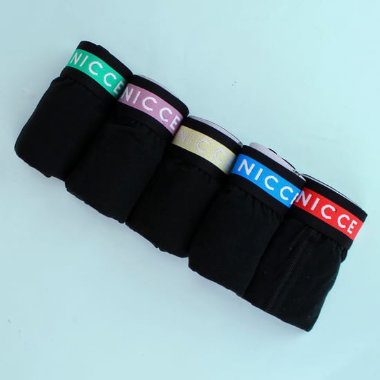 Pack de 5 Boxers para Hombre NICCE Lazlow en Negro - Image 3