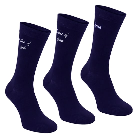 3 Pares de Calcetines de Boda para el Padre del Novio y la Novia | Regalo de Boda - Image 3