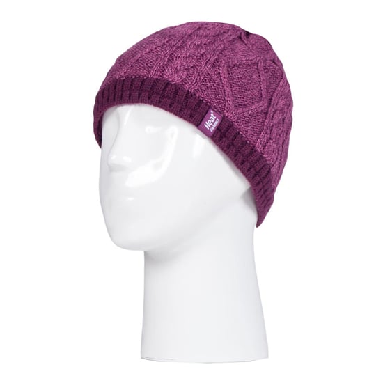 Calentadores - Niños Niñas Lindo Cable de punto cálido forro polar Pompón Invierno Gorro y Guantes Set con Bobble - PP1P13 - Image 4