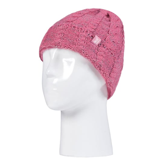 Calentadores - Niños Niñas Lindo Cable de punto cálido forro polar Pompón Invierno Gorro y Guantes Set con Bobble - CS4P14 - Image 4