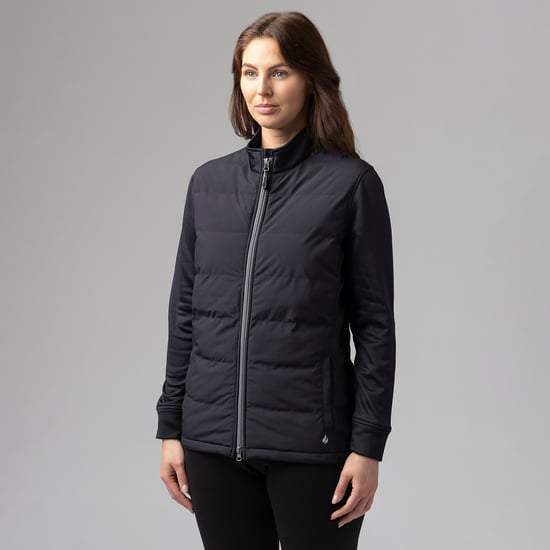 Chaqueta Híbrida Aislante de Invierno para Mujer | Abrigo Impermeable Forrado de Forro Polar - Image 3