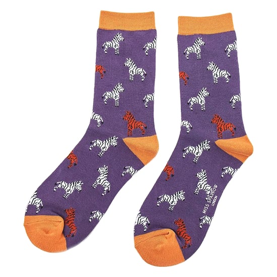 1 Paquete de Calcetines de Bambú para Dama con Diseño de Animales - Image 4
