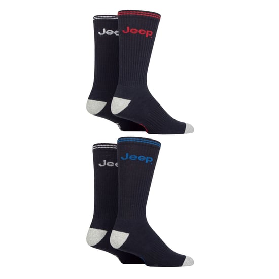 Calcetines de compresión para hombres - Paquete de 4 calcetines deportivos para correr - Image 3