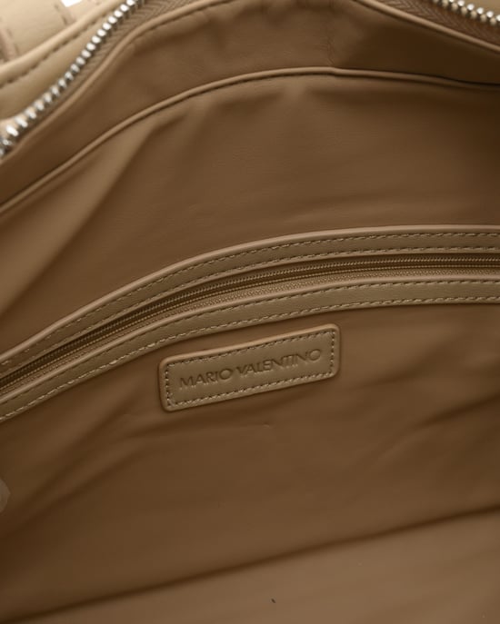 Bolsa de Mujer de Poliéster Beige Mario Valentino - Image 5