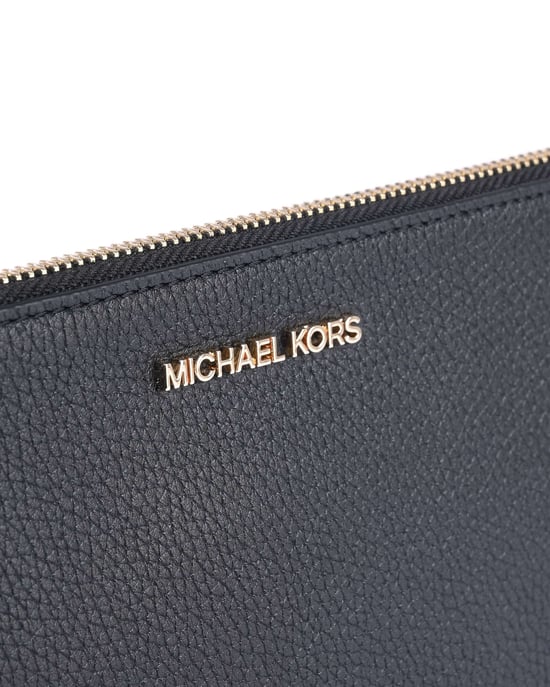 Bolso de mano de cuero negro Michael Kors - Image 5