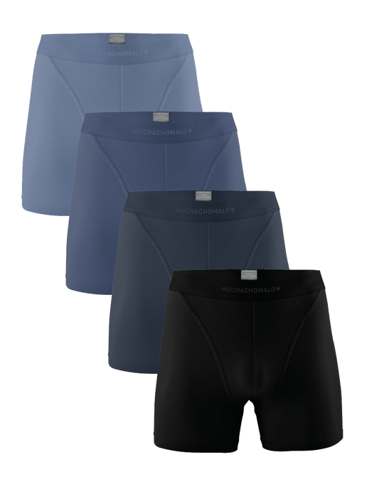 Muchachomalo Bóxers para Hombre - Pack de 4 - Ropa Interior para Hombres - Image 1