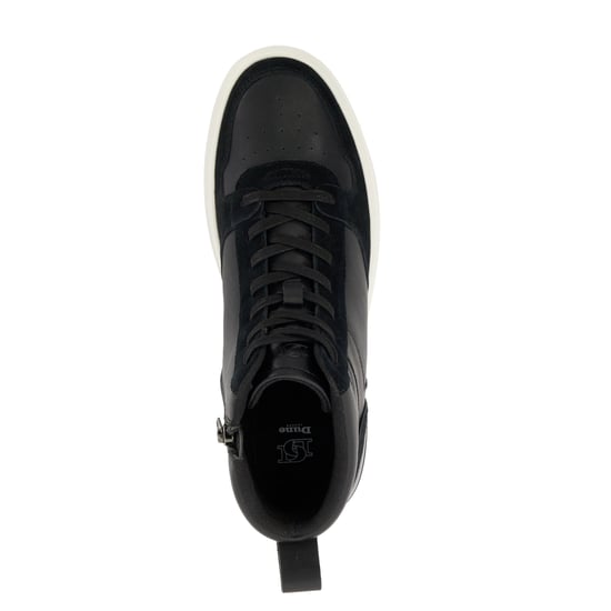 Dune Mens Strictly - High Top Perforated Trainers - Image 4