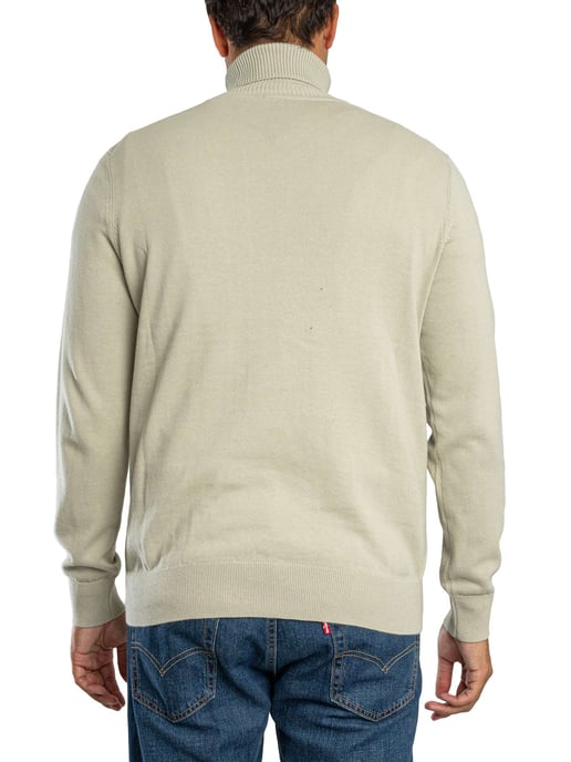BOSS Jersey De Cuello Alto Akiro, Beige - Image 3