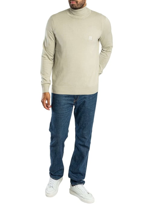 BOSS Jersey De Cuello Alto Akiro, Beige - Image 5