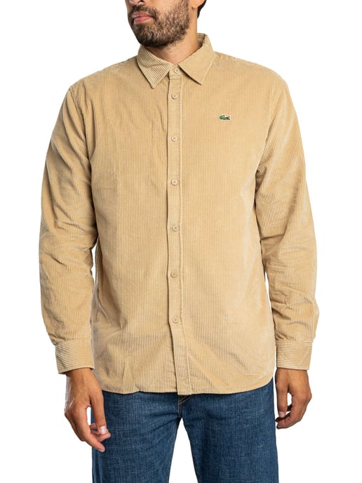 Lacoste Camisa Informal, Beige - Image 1