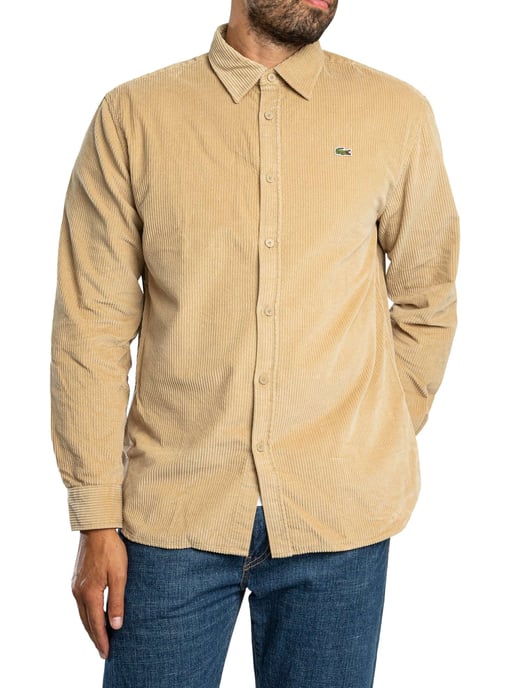 Lacoste Camisa Informal, Beige - Image 2