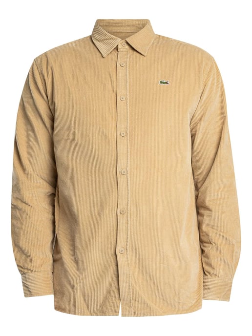 Lacoste Camisa Informal, Beige - Image 6