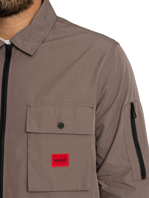 HUGO Sobrecamisa Emmond, Gris - Image 5