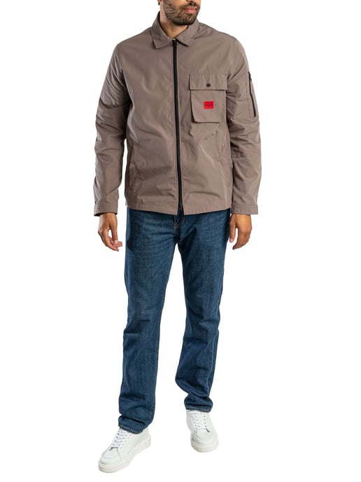 HUGO Sobrecamisa Emmond, Gris - Image 6