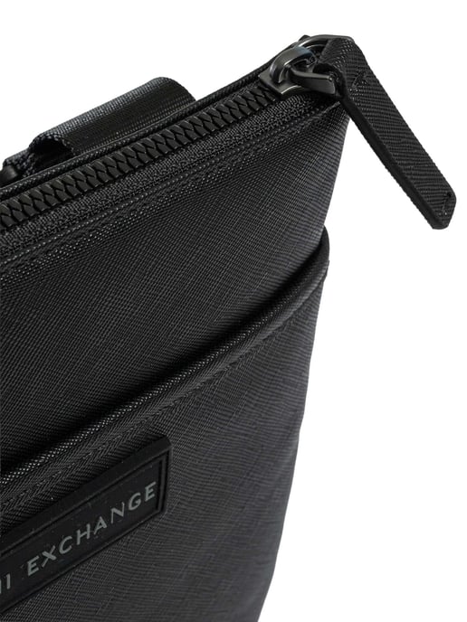 Armani Exchange Bolso Bandolera Con Logo, Negro - Image 6