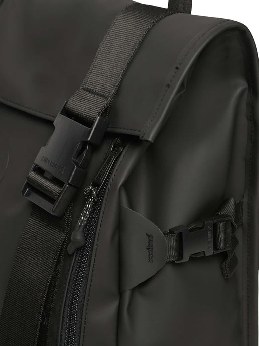 Superdry Mochila Enrollable Con Lona, Negro - Image 6